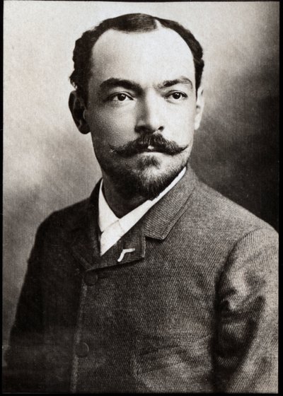 Portrait of Leon Marais, French actor by French Photographer